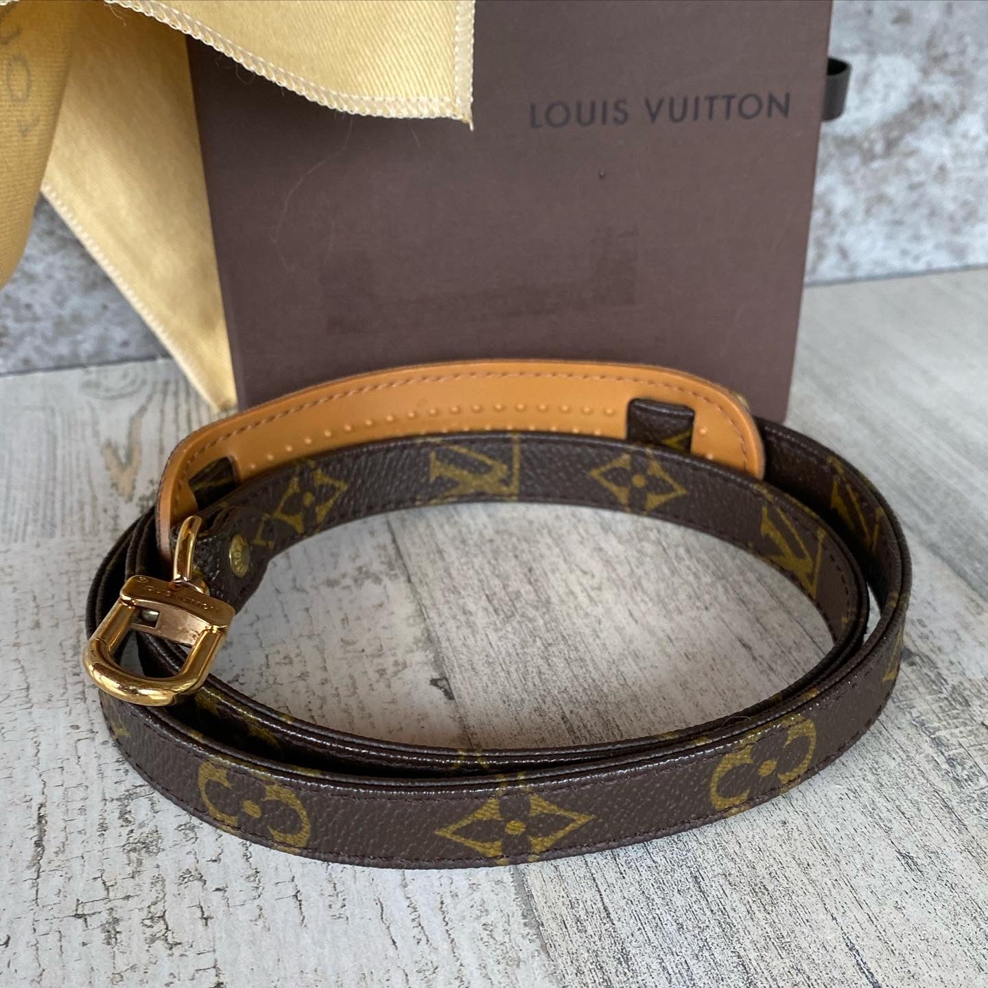 Preloved Monogram Strap