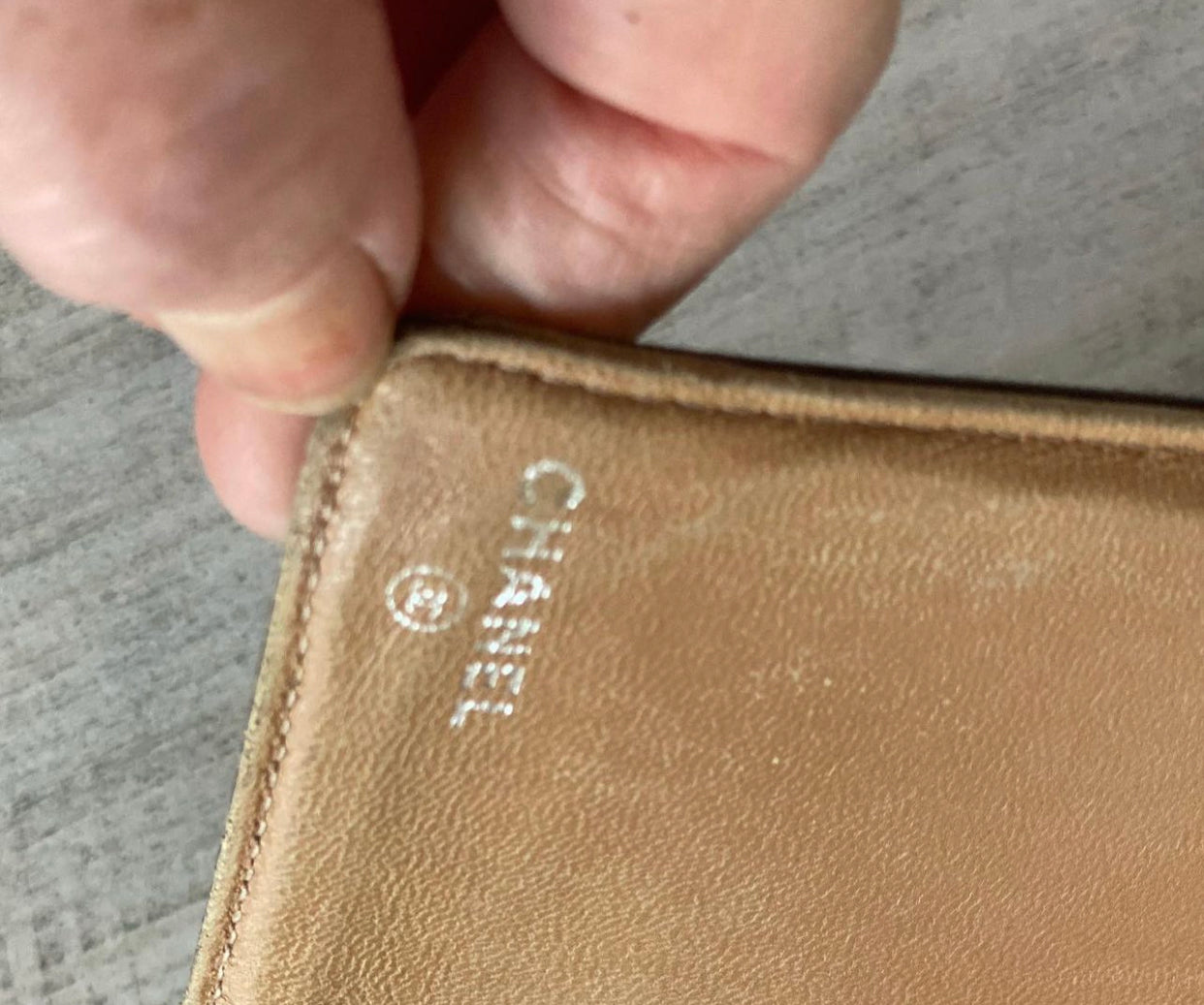 Preloved Authentic C C Wallet