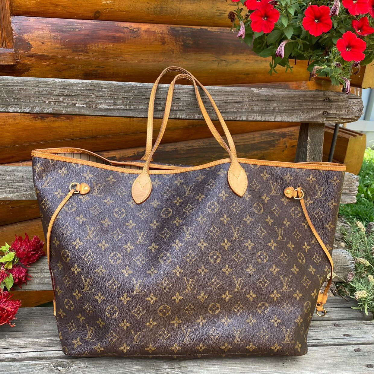 Authentic Preloved Neverfull GM