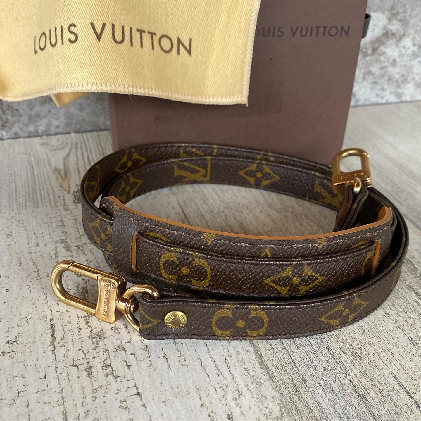 Preloved Monogram Strap