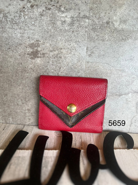 Authentic Preloved Portefeuille Double wallet